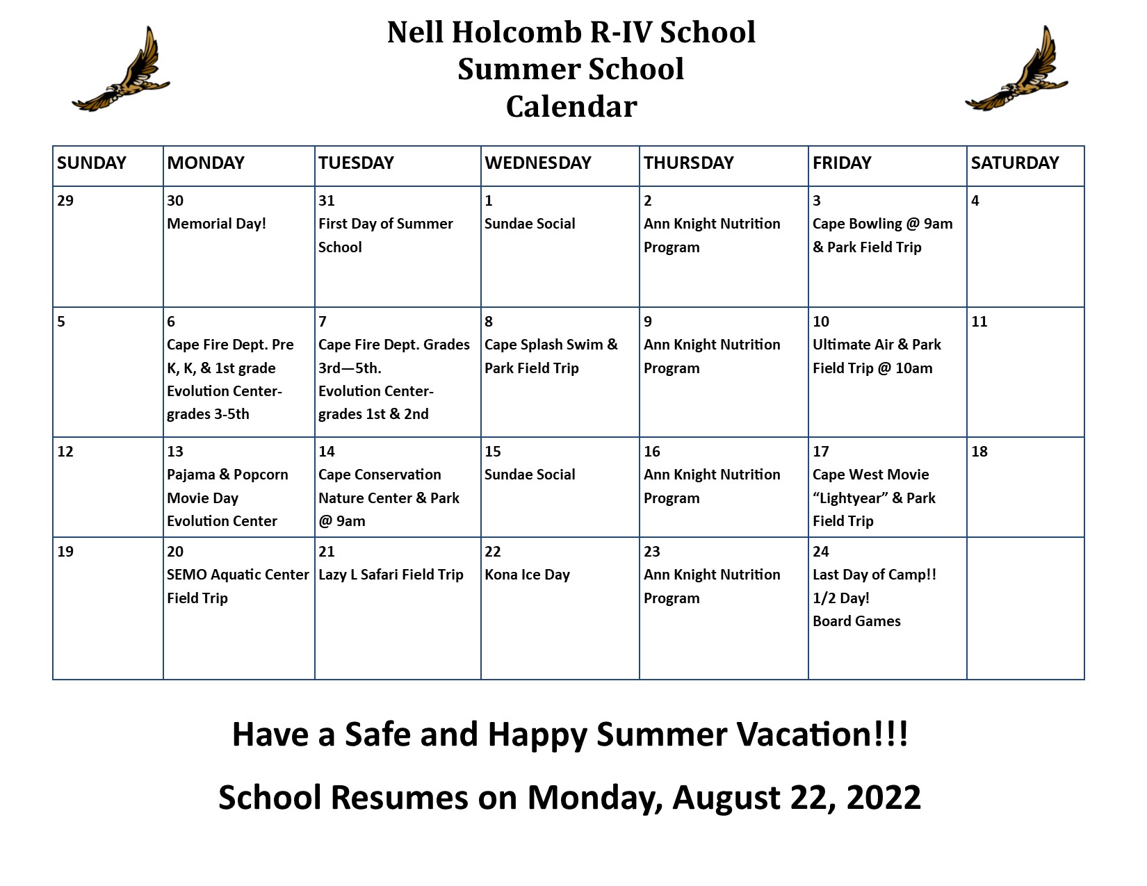 Nell RIV School District